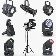 Professional event lighting equipment